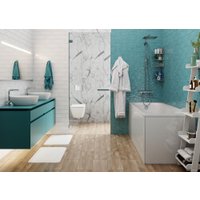 Ванна VagnerPlast Kasandra 150x70 VPBA157KAS2X-04 (с каркасом и 2 экранами)