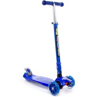 Двухколесный детский самокат Полесье Со складной ручкой 0072C 94438 (синий)