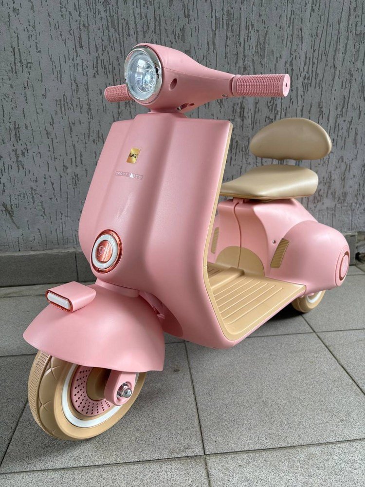 

Электроскутер Baby Driver 1122 (розовый)