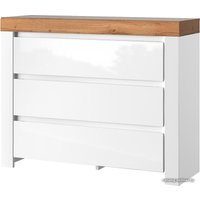 Комод Anrex Taurus 3S (белый/дуб вотан) в Пинске