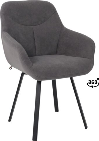 Стул Мамадома Romeo smile 360 (b28 Antracite Lux/черный)