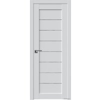 Межкомнатная дверь ProfilDoors 71U L 80x200 (аляска, стекло дождь белый)