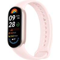 Фитнес-браслет Xiaomi Smart Band 9 (розовое золото, с розовым силиконовым ремешком, международная версия)