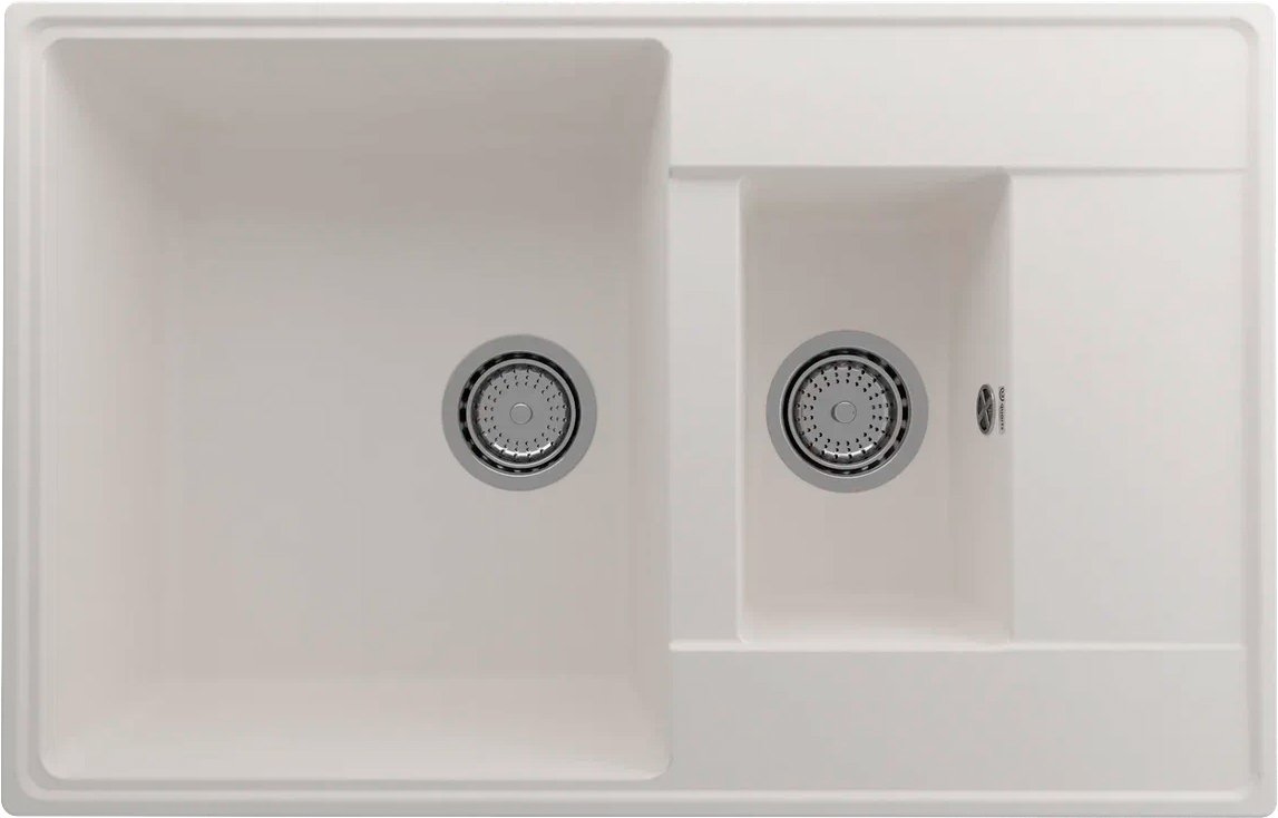 

Кухонная мойка Ulgran Quartz Prima 780 1,5К-01 (жасмин)