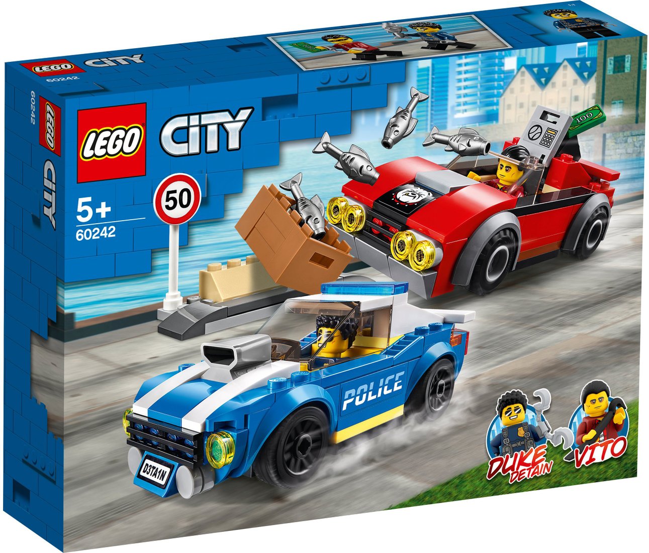 

Конструктор LEGO City 60242 Арест на шоссе