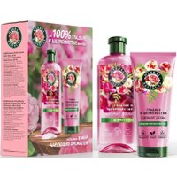 Подарочный набор Herbal Essences Гладкие и шелковистые Аромат Розы (шампунь 250 мл + бальзам 180 мл)