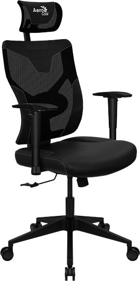 

Игровое (геймерское) кресло AeroCool Guardian (черный)