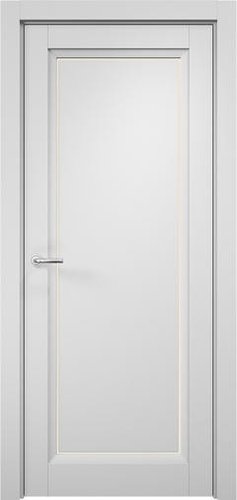 Межкомнатная дверь MDF-Techno Stefany 4001 60x200 (белый, стекло лакобель кремовый)