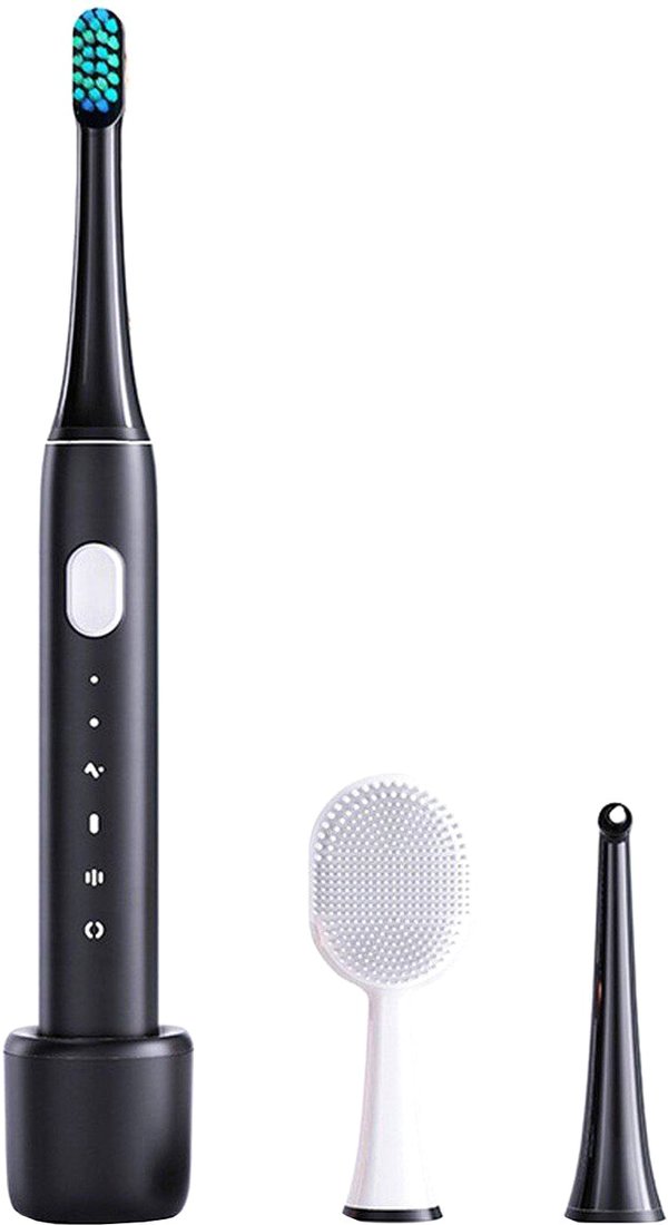 

Электрическая зубная щетка Infly Sonic Electric Toothbrush P20C (3 насадки, черный)