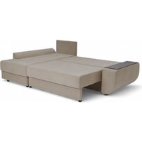 Угловой диван Sundays Home Нью-Йорк (велюр бежевый)