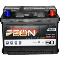 Автомобильный аккумулятор Feon R+ низ (60 А·ч)