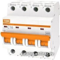 Выключатель автоматический TDM Electric ВА47-29 4Р 25А (В) 4.5кА SQ0206-0060