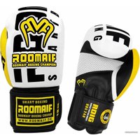 Перчатки для бокса Roomaif RBG-248 Dx 10 Oz (белый)