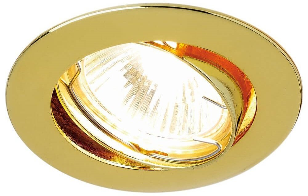 

Точечный светильник Ambrella light 104S GD
