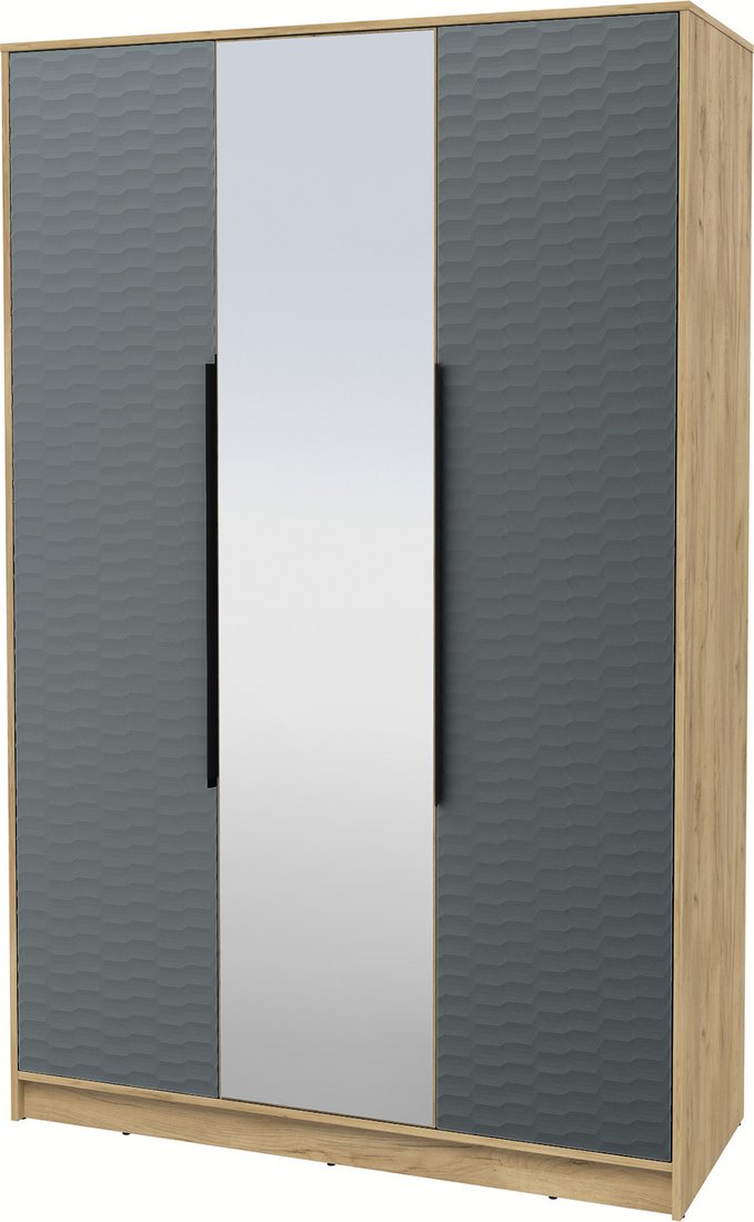 

Шкаф распашной Интерлиния Концепт Зодиак КТ-Ш3з (дуб золотой/серый)