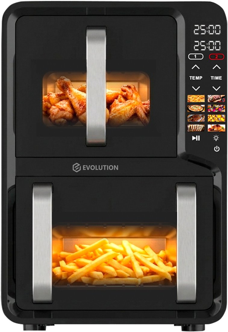 

Аэрогриль (аэрофритюрница) Evolution AIRO 12100W Dual
