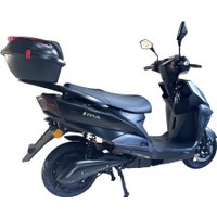 Электроскутер ZeuS Storm (черный)