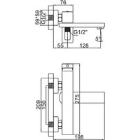 Смеситель Gerhans K13027W