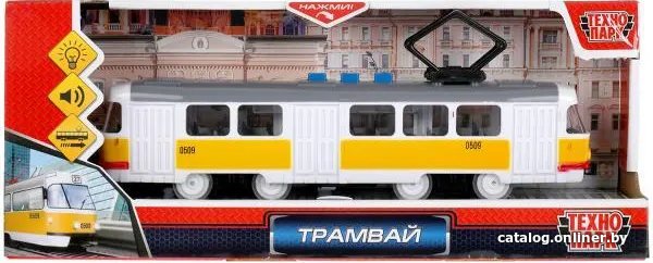 Трамвай Технопарк TRAMOLD-22PL-WHYE