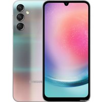 Телефон Samsung Galaxy A24 SM-A245F/DSN 6GB/128GB (серебристый)