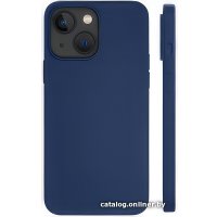 Чехол для телефона VLP Silicone Case with MagSafe для iPhone 14 1051002 (темно-синий)