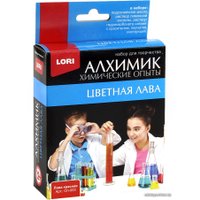Набор для опытов Lori Химические опыты. Лава красная Оп-003
