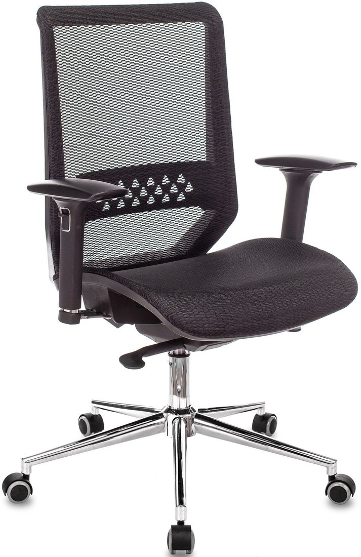 Офисное кресло Бюрократ SIRIUS BLACK (черный)