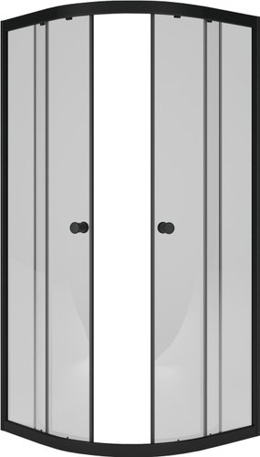 Метакам Classic Black 90x90 ШПS_013572 (прозрачное стекло)