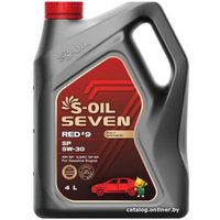 Моторное масло S-OIL SEVEN RED #9 SP 5W-30 4л в Солигорске