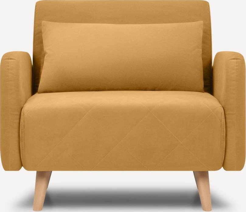 

Кресло-кровать Divan Кускен 226453 (Velvet Yellow)