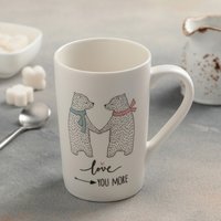 Кружка Доляна Романтика медведей 4274051