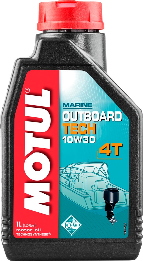 

Моторное масло Motul Outboard Tech 10W-30 4T 1л