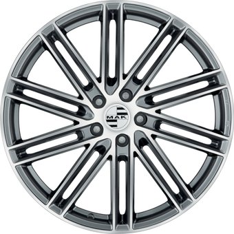 MAK Leipzig 20x9" 5x112мм DIA 66.45мм ET 26мм Gun Met-Mirror Face