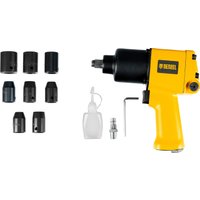 Пневматический гайковерт Denzel IW860 (кейс)