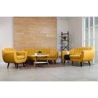 Интерьерное кресло Divan Роттердам 35037 (Velvet Yellow)