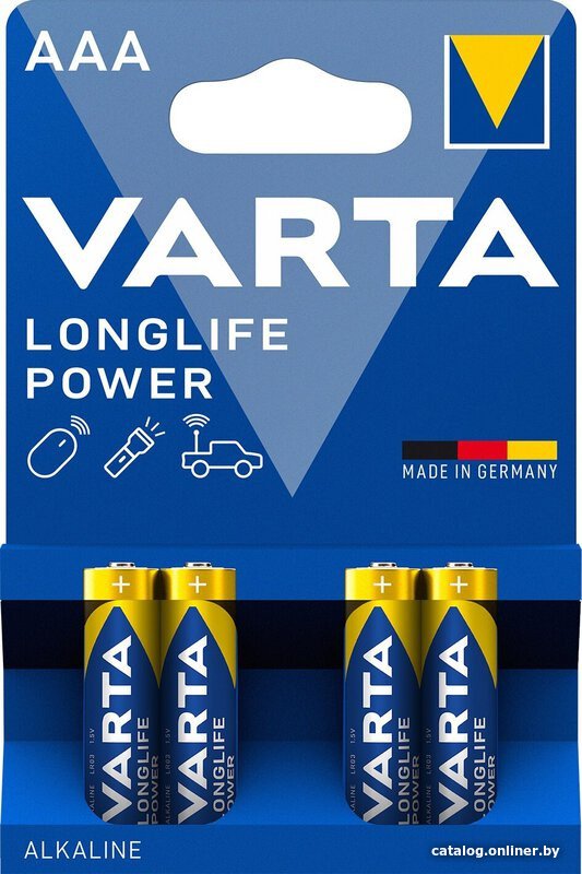Батарейка Varta Longlife Power ААA 4шт