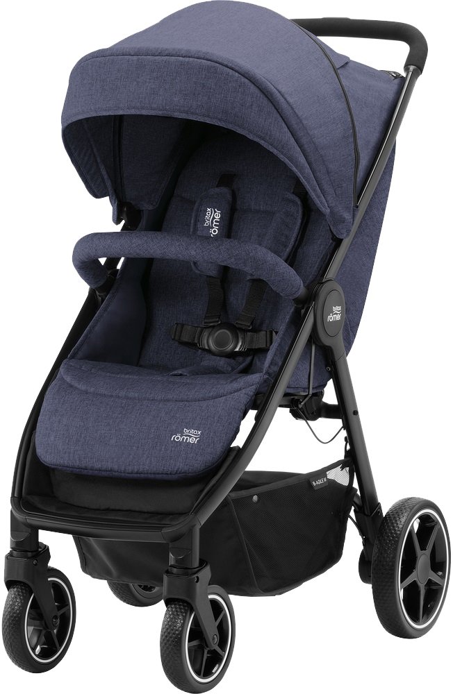 

Коляска прогулочная «книга» Britax Romer B-Agile M (navy ink)