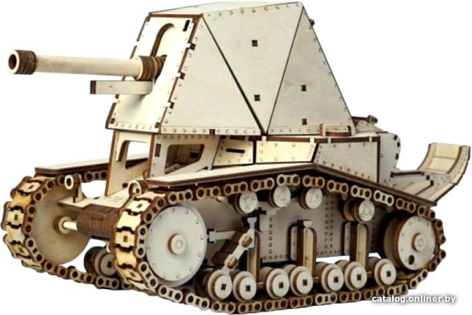 3Д-пазл Lemmo Танк СУ-18 00-24
