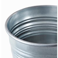 Кашпо Ikea Соккер 203.719.38 (серебристый)