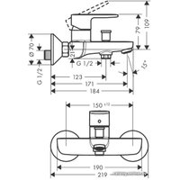 Смеситель Hansgrohe Vernis 71440670