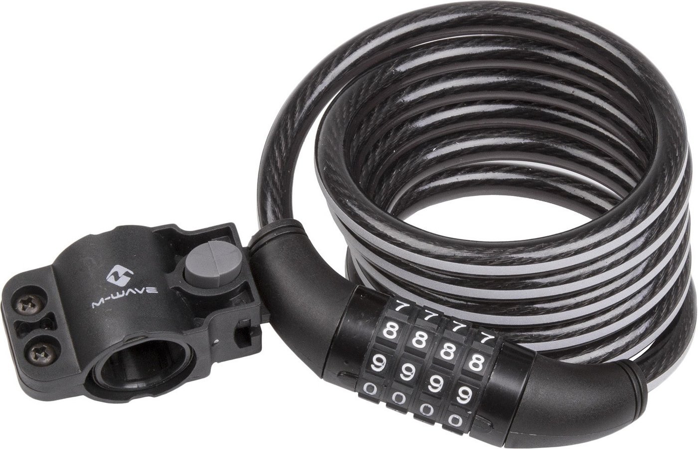 

Тросовый велосипедный замок M-Wave DS 10.18 Illu 230962
