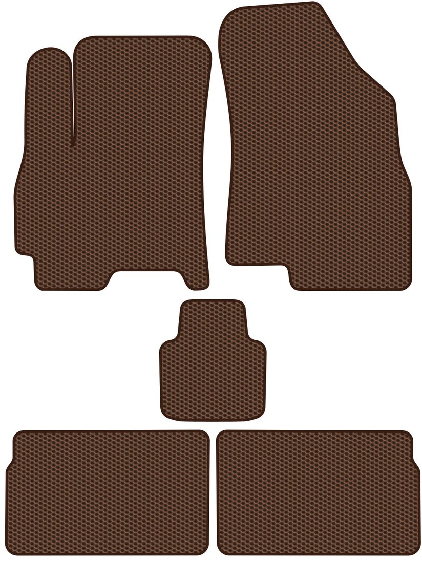 

Комплект ковриков для авто Alicosta Chery Tiggo 4 I (suv) 2017 - Н.В. (коричневый, сота)