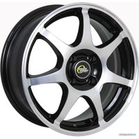 Литые диски Cross Street CR-15 16x6" 4x100мм DIA 60.1мм ET 50мм BKF