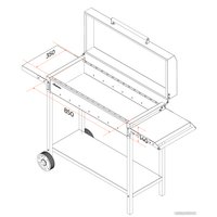 Мангал для дачи Gratar МАН 303
