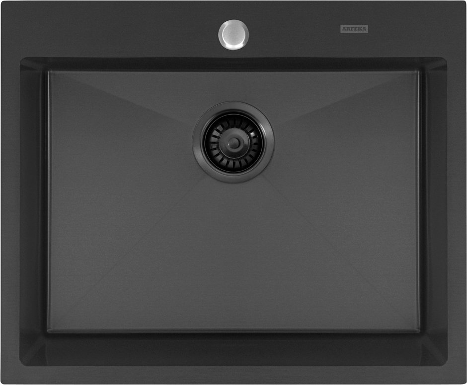 

Кухонная мойка ARFEKA AF 600*505 Black PVD Nano