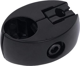 Соединитель для рейлинга Tris 550 д.25 с вкладышами (черный)