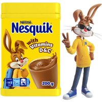 Какао растворимое Nesquik обогащенный витаминами C&D в банке 200 г