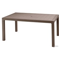 Стол Эльфпласт Rodos прямоугольный (коричневый)