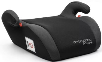 Детское сиденье Amarobaby Enjoy AB222007EChSe/09 (черный/серый)