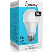 Светодиодная лампочка SmartBuy A60 E27 20Вт 4000К SBL-A60-20-40K-E27